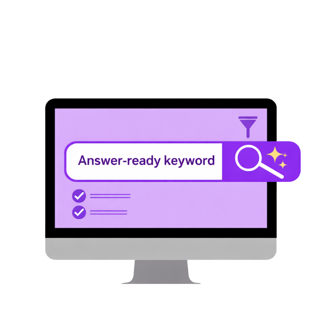 ATP Filter — Keyword Research & AEO
